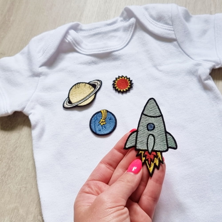 naszywki dzieciece termo kosmos