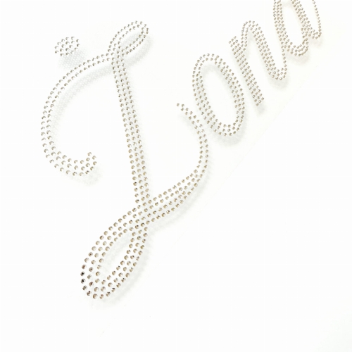 żona napis kryształki