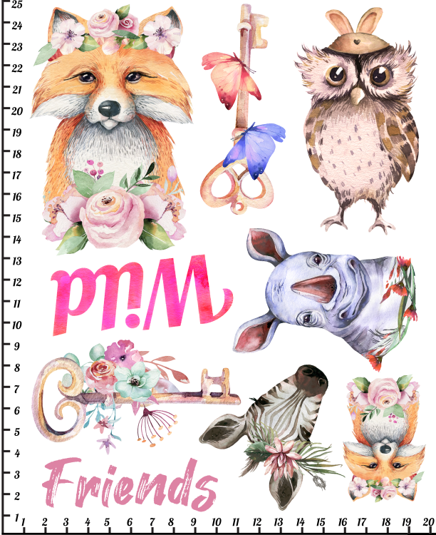 Naprasowanki wklejki naplamki zwierzątka