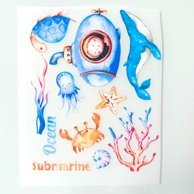 Naprasowanki naplaamki statek krab