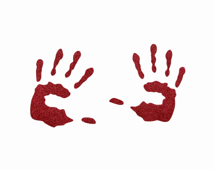 ręce krwawe glitter brokat.jpg