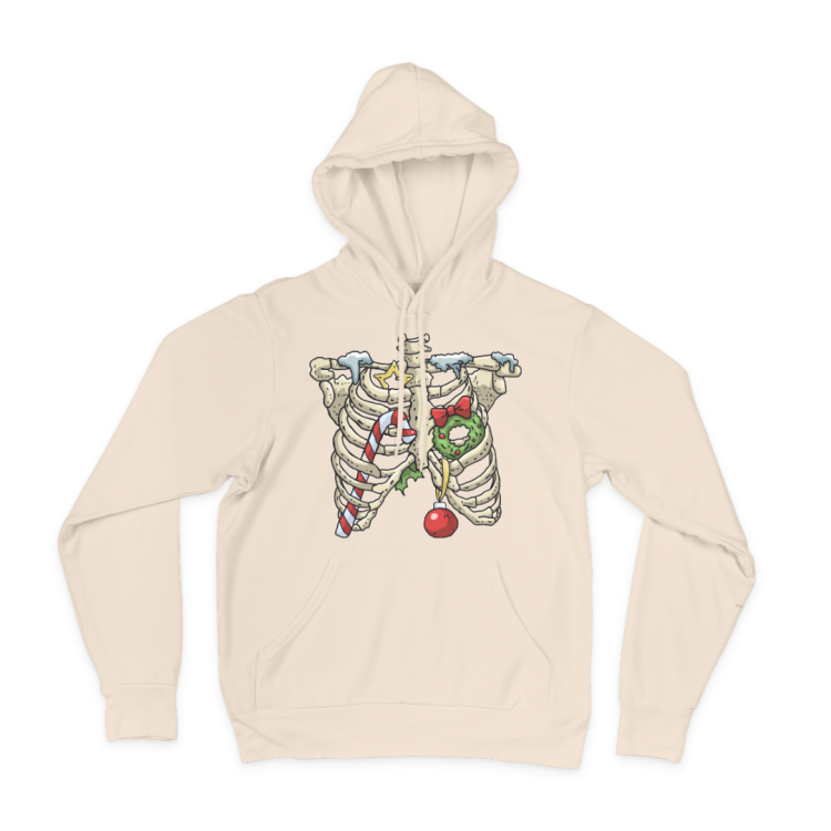 bluza Boże Narodzenie szkielet beż.png