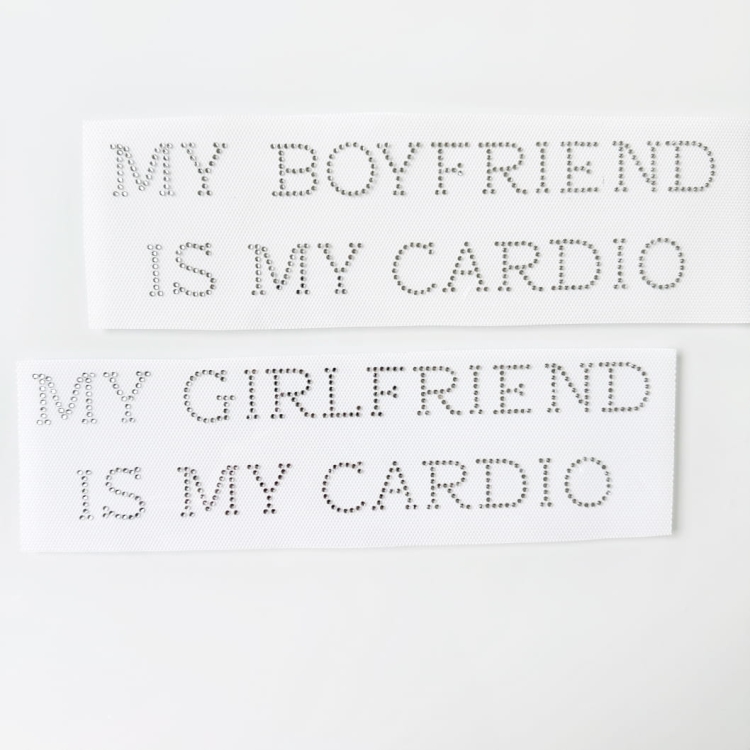 naprasowanka kryształki my girlfriend boyfriend  is my cardio.jpg