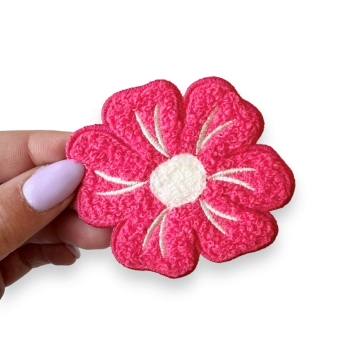 naprasowanka haftowane kwiaty  kwiaty boucle.jpg