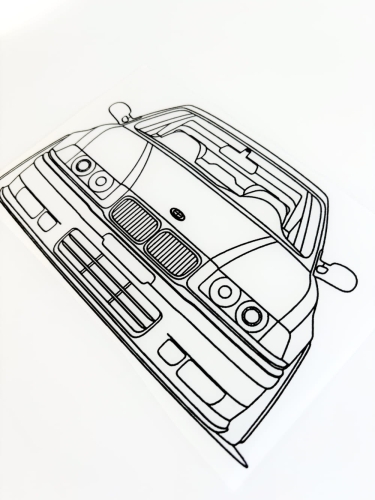 bmw naprasowanka e36