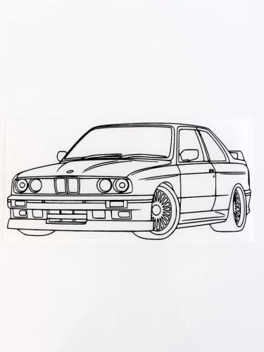 bmw e 30 naprasowanka