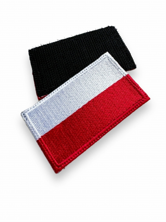 naszywka z rzepem flaga Polski.JPG