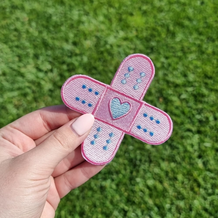 naszywka  termo plaster