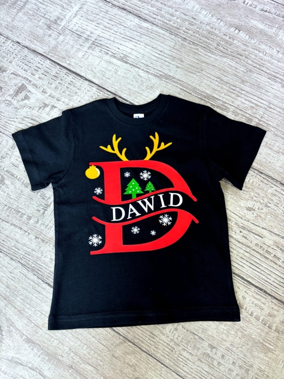świąteczna koszulka z imieniem dla dziecka.JPG