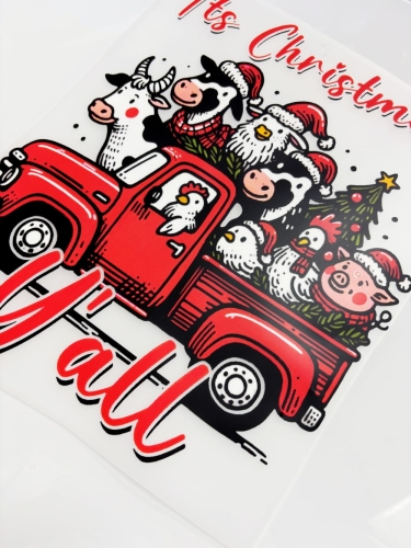 świąteczna farma nadruk na koszulkę.JPG