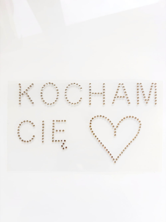 kryształkowy napis Kocham Cię.JPG