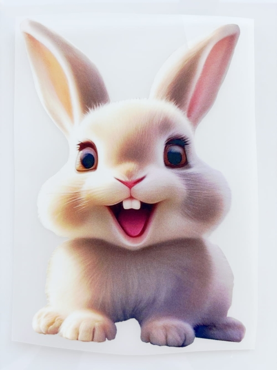 nadruk na koszulkę króliczek.JPG