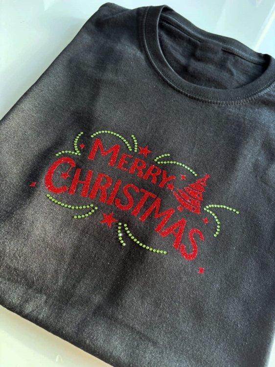 świąteczna koszulka merry christmas