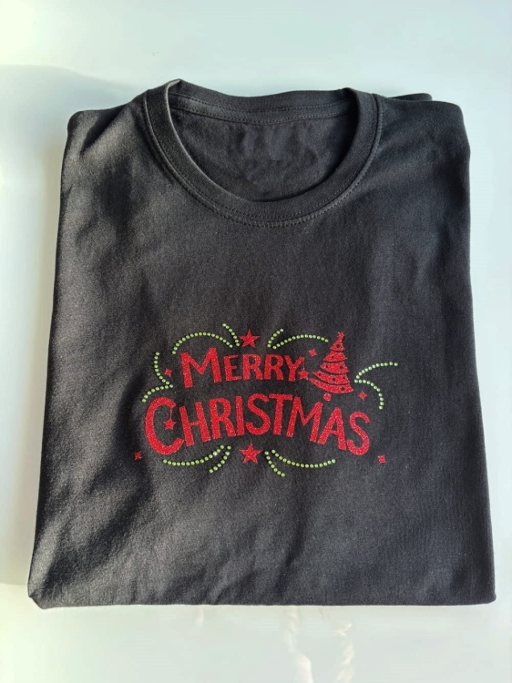 świąteczna koszulka merry christmas