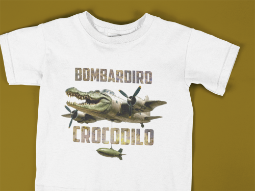 Bombardiro Crocodilo t-shirt dzieciecy.png