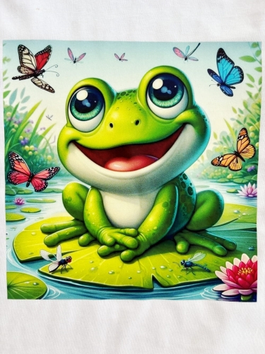 Zabka  z motylami nadruk.JPG