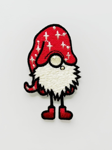 swiateczny krasnal naszywka.JPG