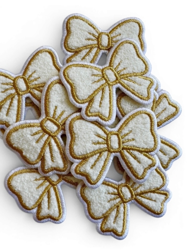 kokardka frotte chenille