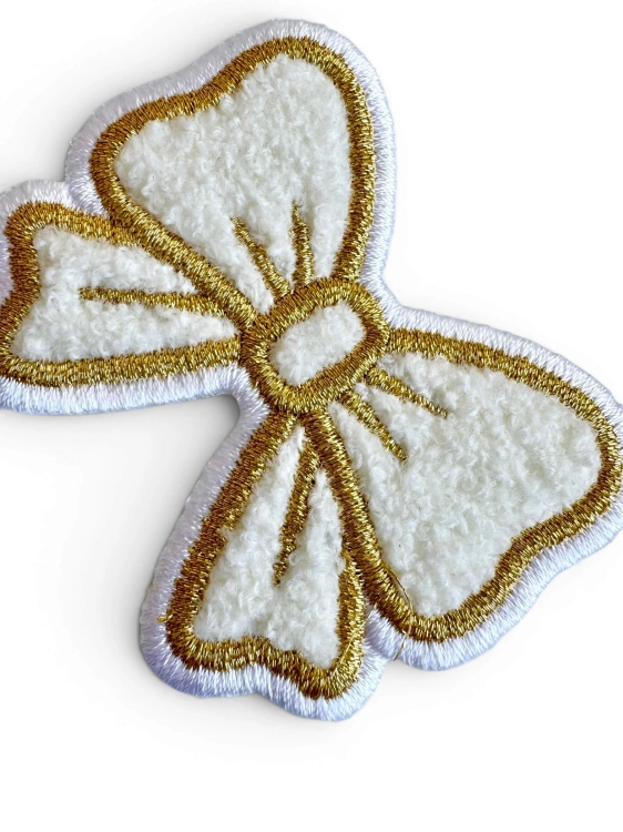 kokardka frotte chenille